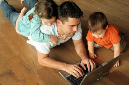 working dad