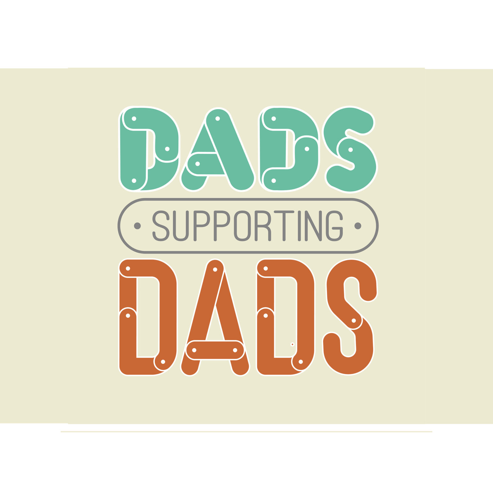 Logo for Dads Supporting Dads, an organization created by Kevin Seldon to better support fathers so they can better support their families and themselves
